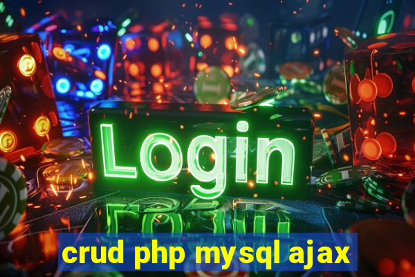 crud php mysql ajax